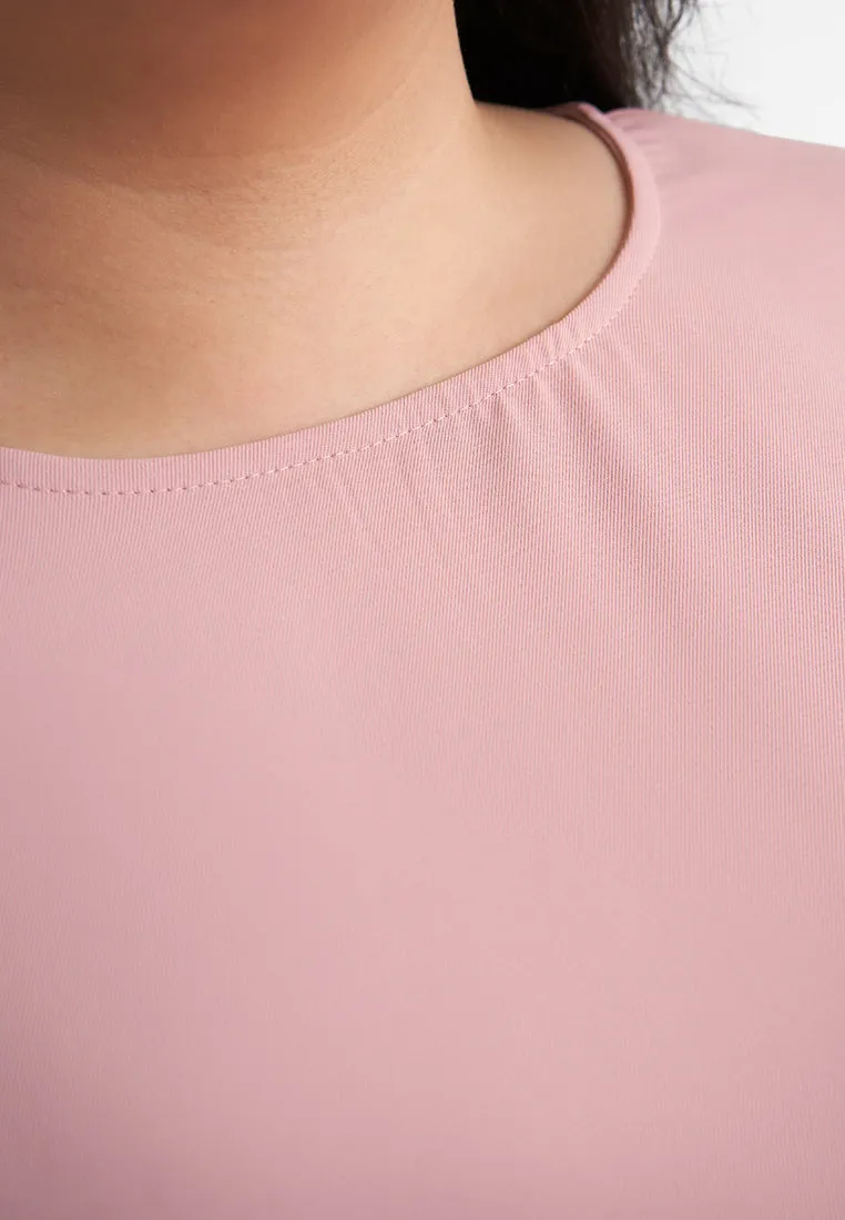 Amelia Minimalist Slit Sleeve Blouse