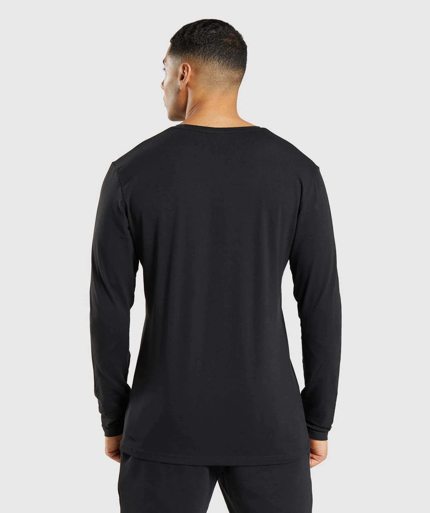 Gymshark Essential Long Sleeve T-Shirt - Black