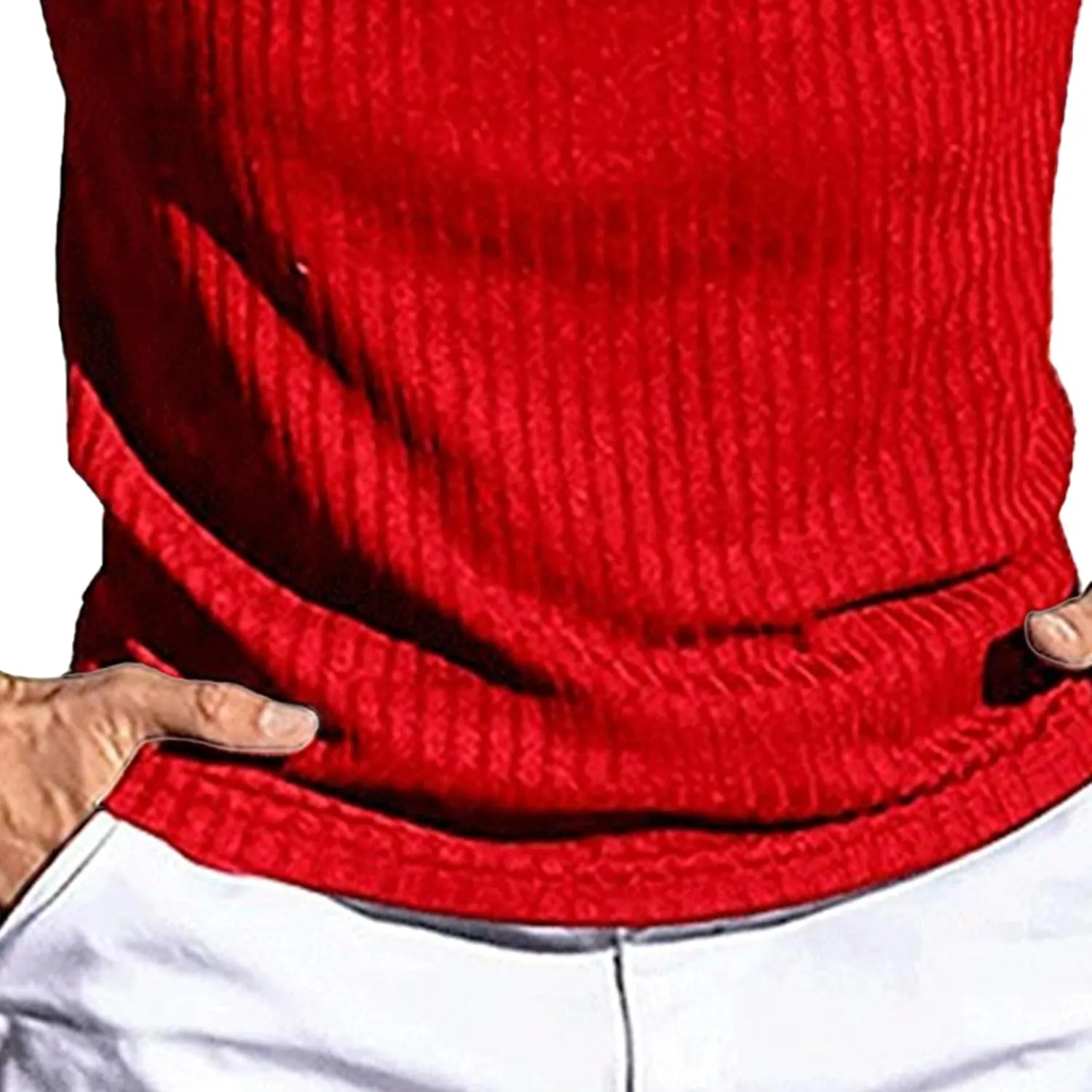 Men's Textured Casual Polo Athetic T-Shirts Front Placket Knit Summer Tops Short Sleeve Solid Outdoor Tees