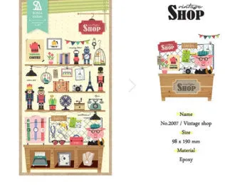 SONIA Sticker: Vintage Shop