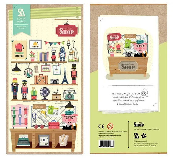 SONIA Sticker: Vintage Shop