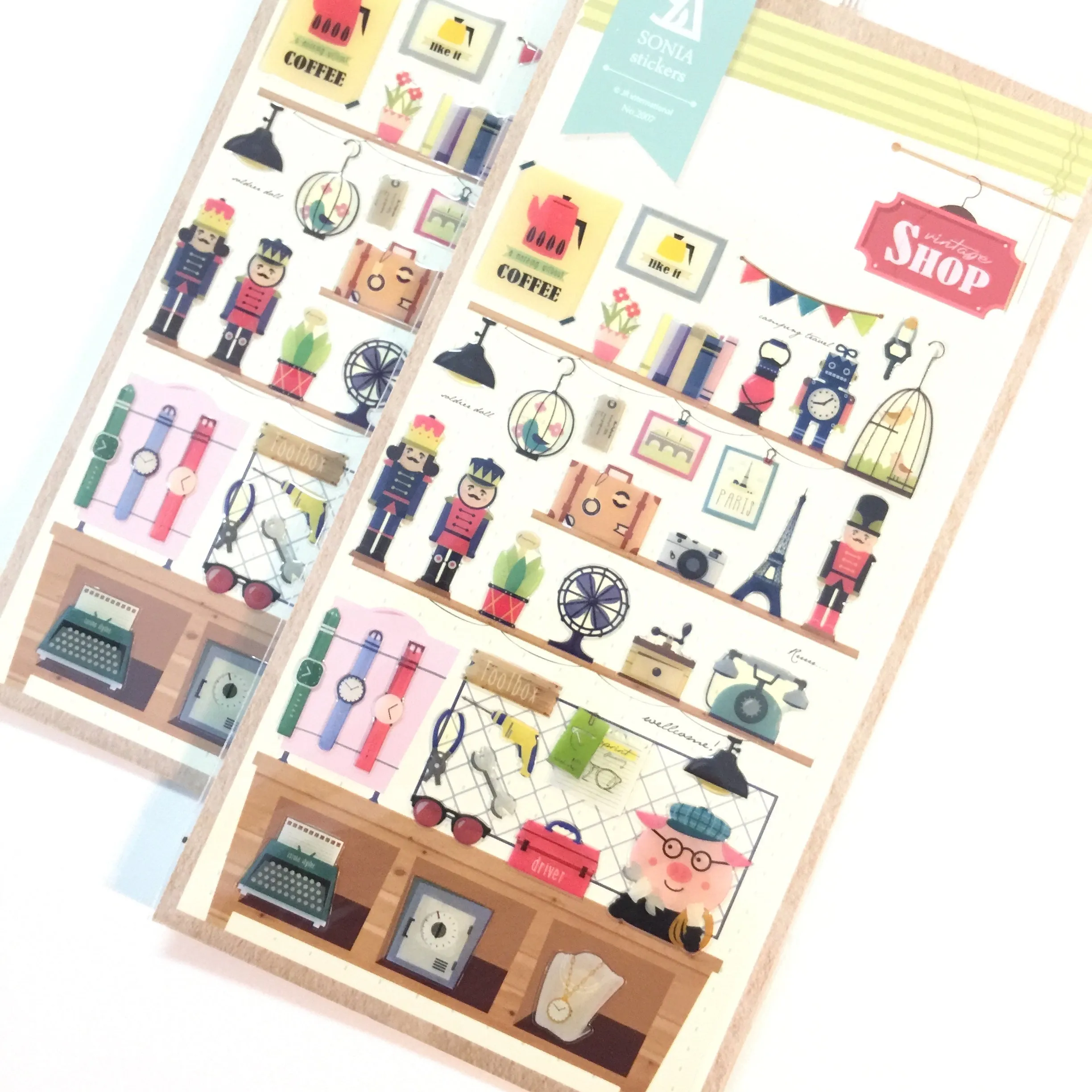 SONIA Sticker: Vintage Shop