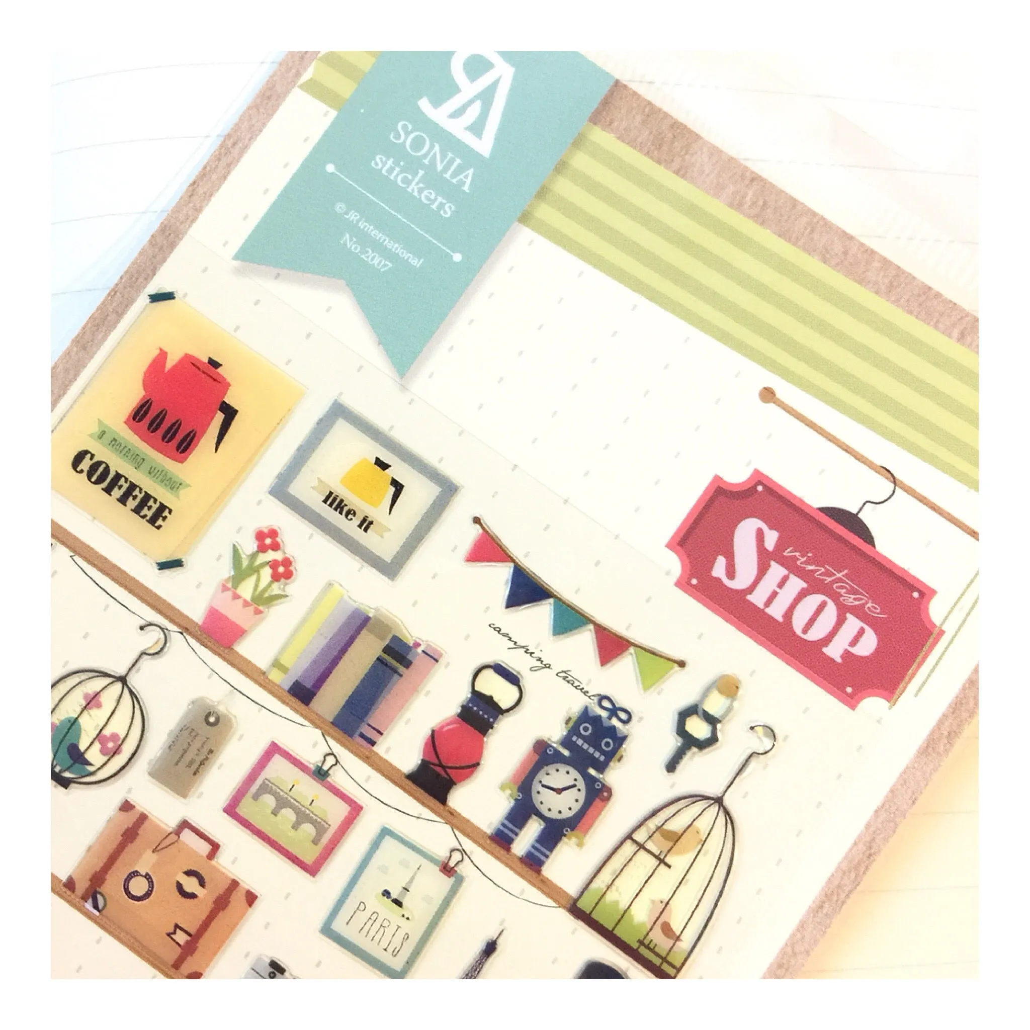 SONIA Sticker: Vintage Shop